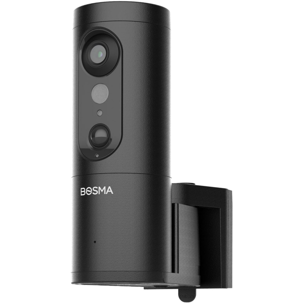 BOSMA DI4101  3 Megapixel Outdoor Network Camera - Color - 8 ft Color Night Vision - 2304 x 1296 - Wall Mount - Alexa Supported - IP66 - Water Resistant, Weather Proof