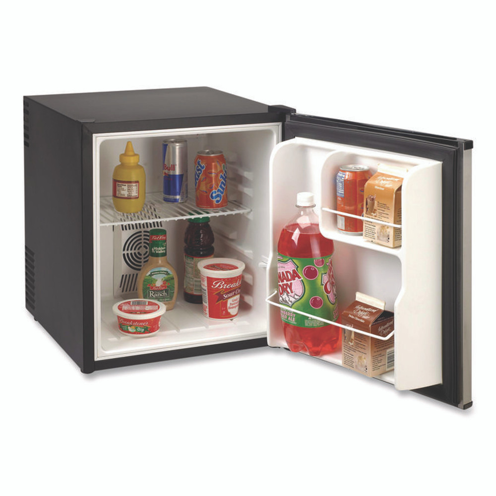 AVANTI SAR1702N3S 1.7 Cu.Ft Superconductor Compact Refrigerator, Black/Stainless Steel