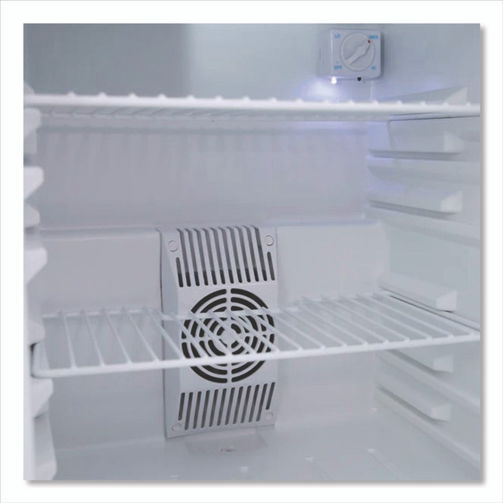 AVANTI SAR1702N3S 1.7 Cu.Ft Superconductor Compact Refrigerator, Black/Stainless Steel