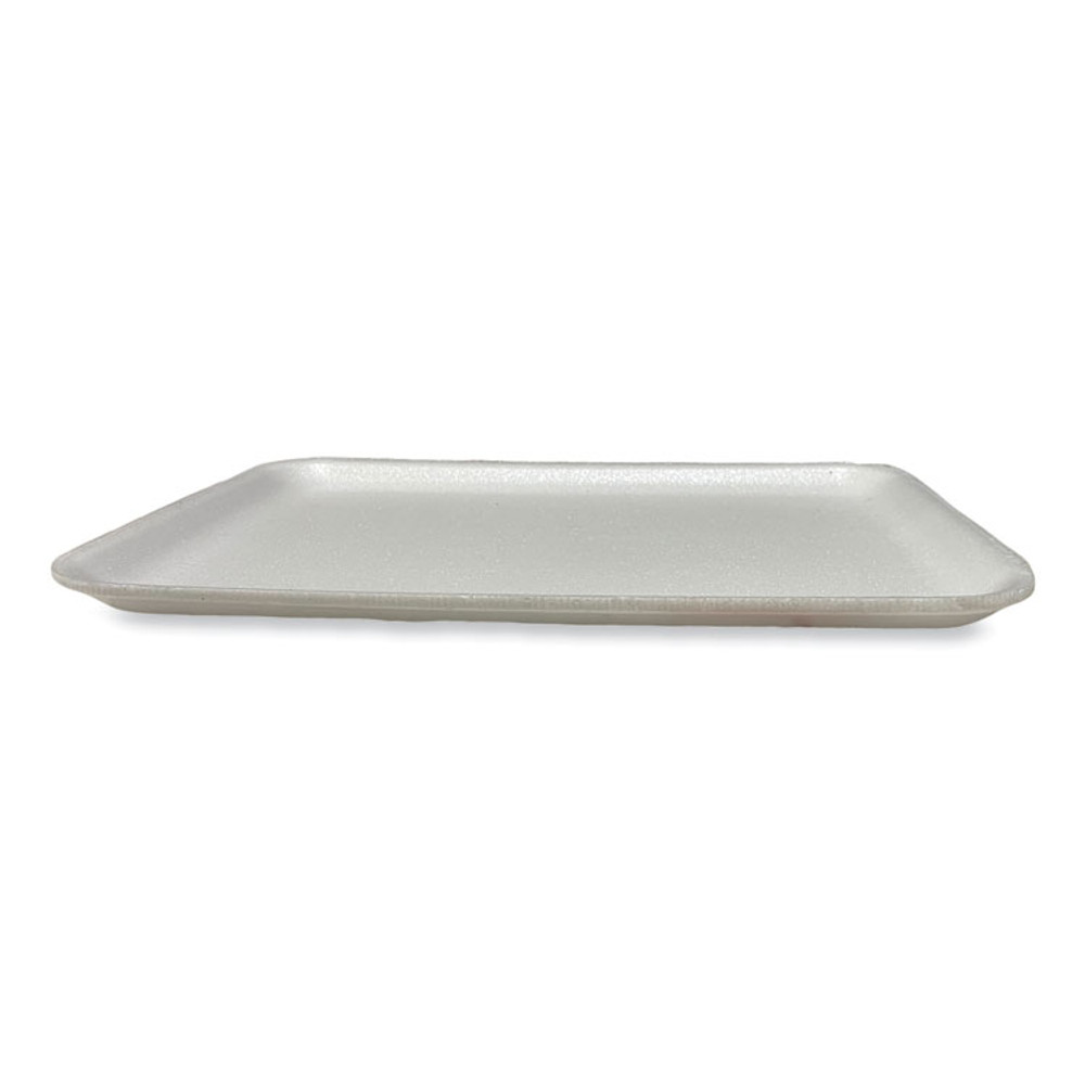 GEN 1014WH Meat Trays, 13.81 x 9.25 x 0.71, White, Foam, 100/Carton