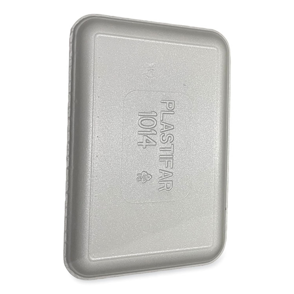 GEN 1014WH Meat Trays, 13.81 x 9.25 x 0.71, White, Foam, 100/Carton