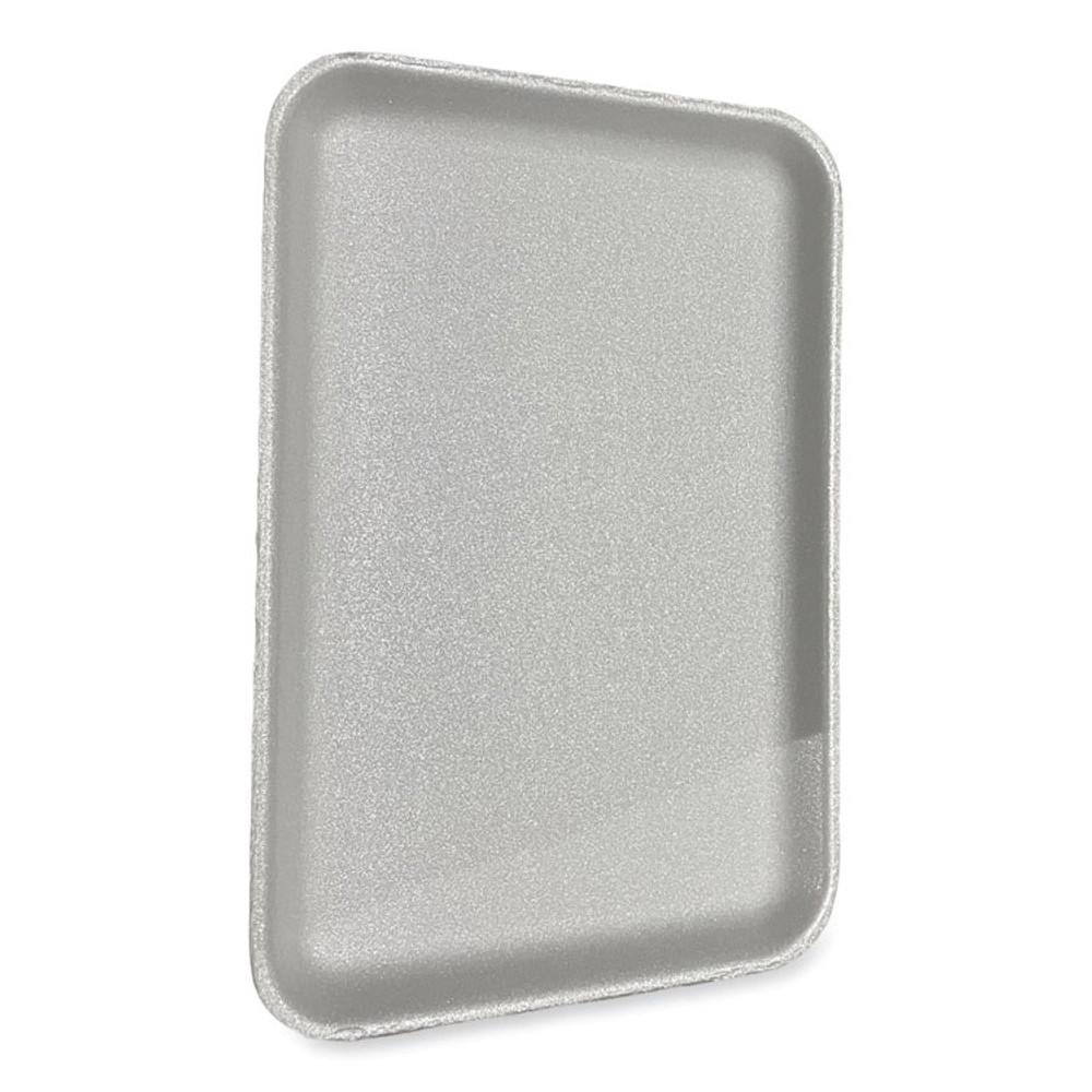 GEN 1014WH Meat Trays, 13.81 x 9.25 x 0.71, White, Foam, 100/Carton