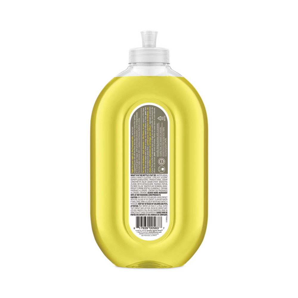 METHOD PRODUCTS INC. 00563 Squirt + Mop Hard Floor Cleaner, 25 oz Spray Bottle, Lemon Ginger Scent