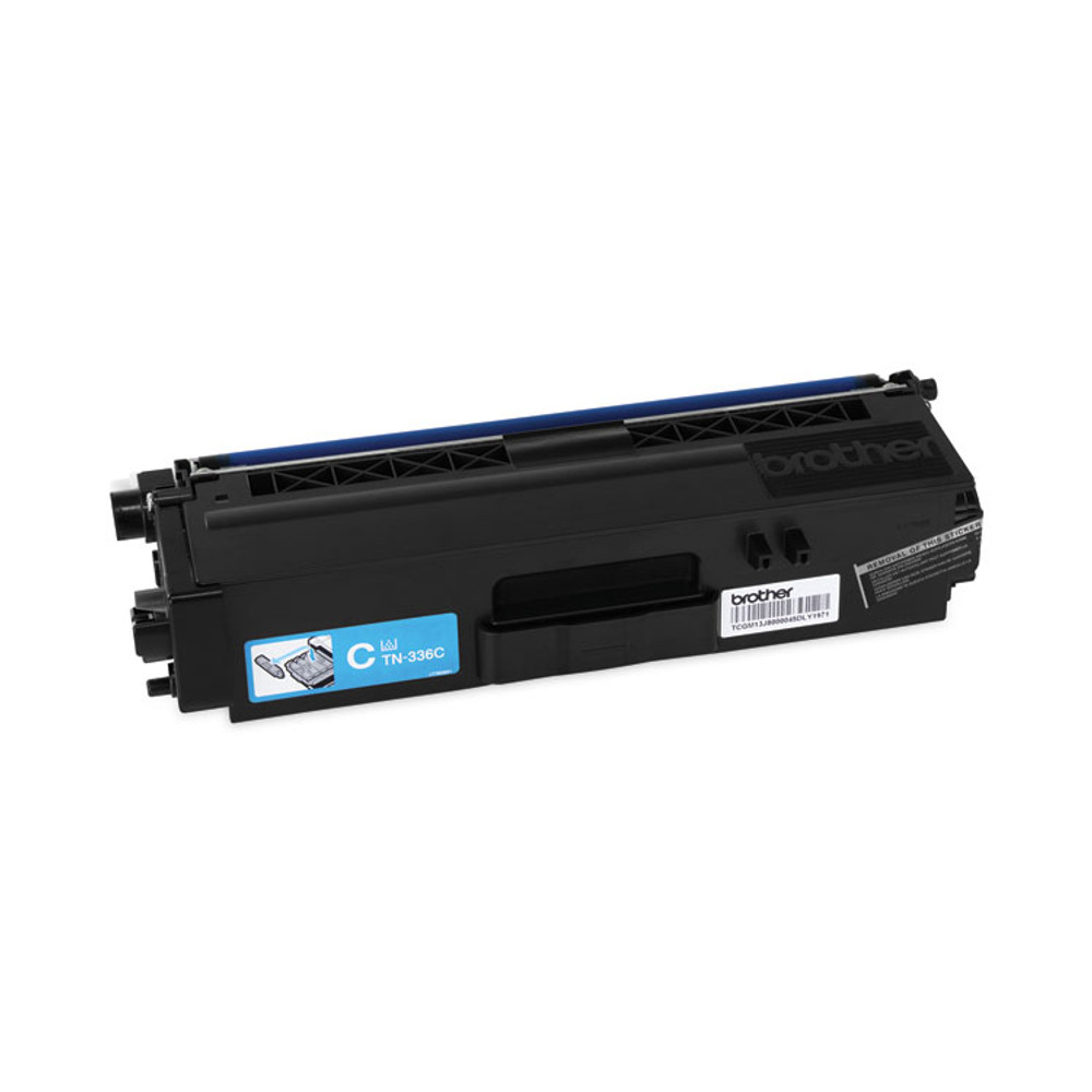 BROTHER INTL. CORP. TN336C TN336C High-Yield Toner, 3,500 Page-Yield, Cyan