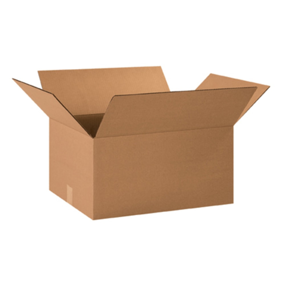 B O X MANAGEMENT, INC. Partners Brand 201510  Corrugated Boxes 20in x 15in x 10in, Kraft, Bundle of 20