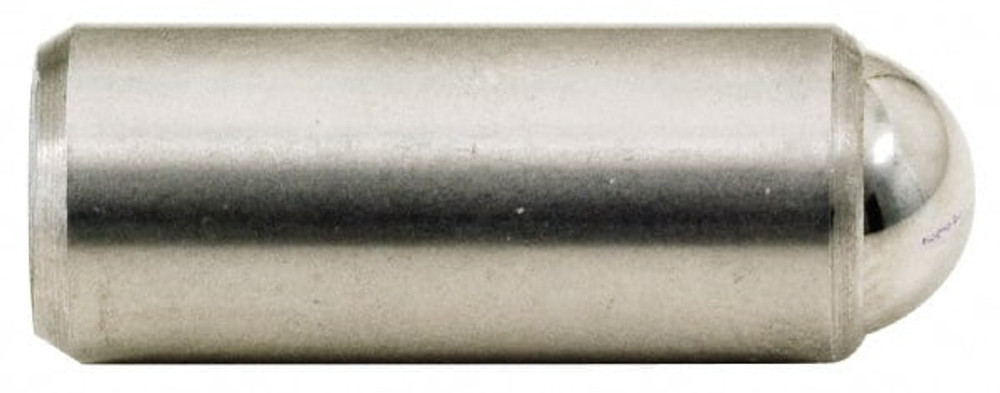 Gibraltar 10610SS Stainless Steel Press Fit Ball Plunger: 0.312" Dia, 0.688" Long