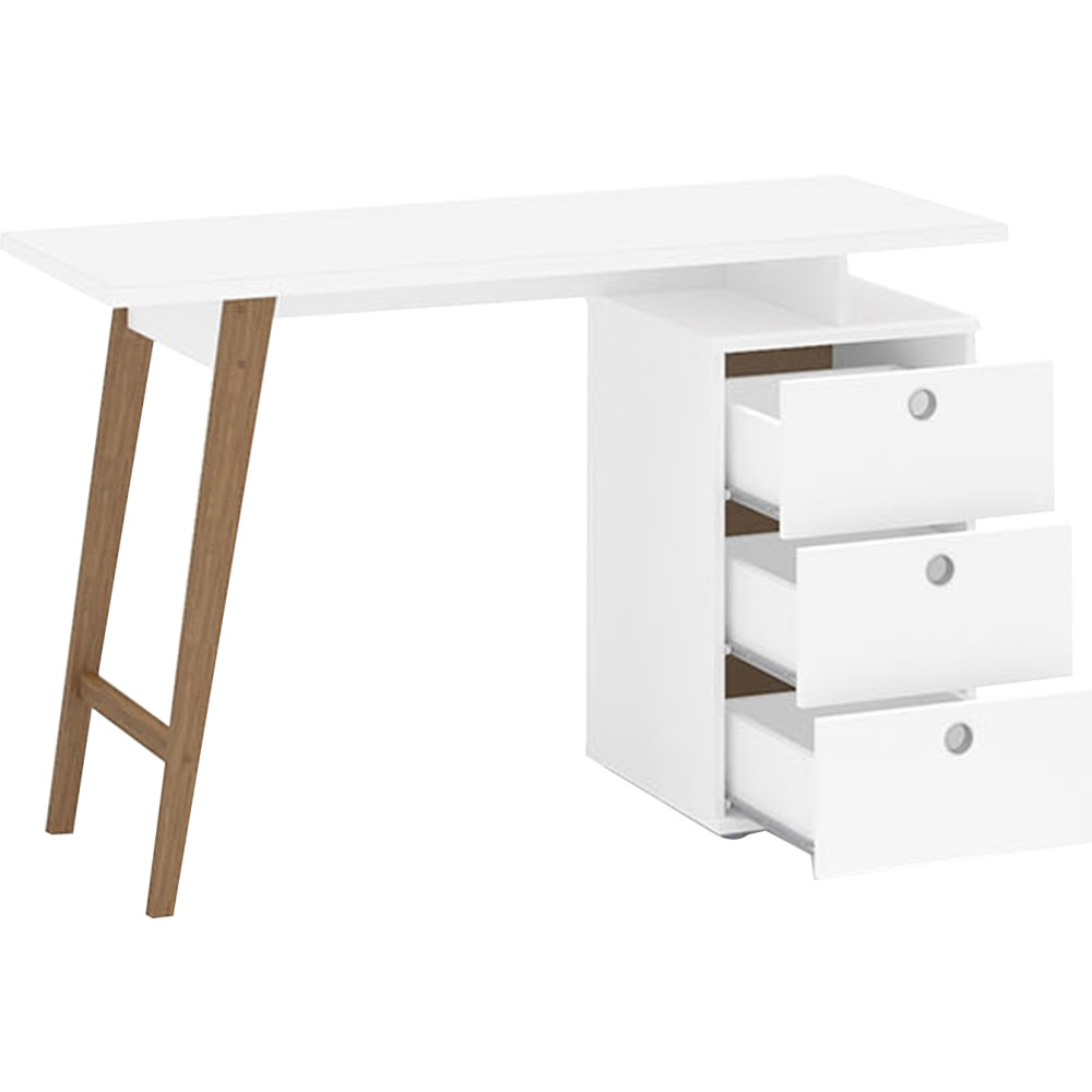 BOAHAUS LLC Boahaus 4201-23  Tokyo 48inW Computer Desk, White