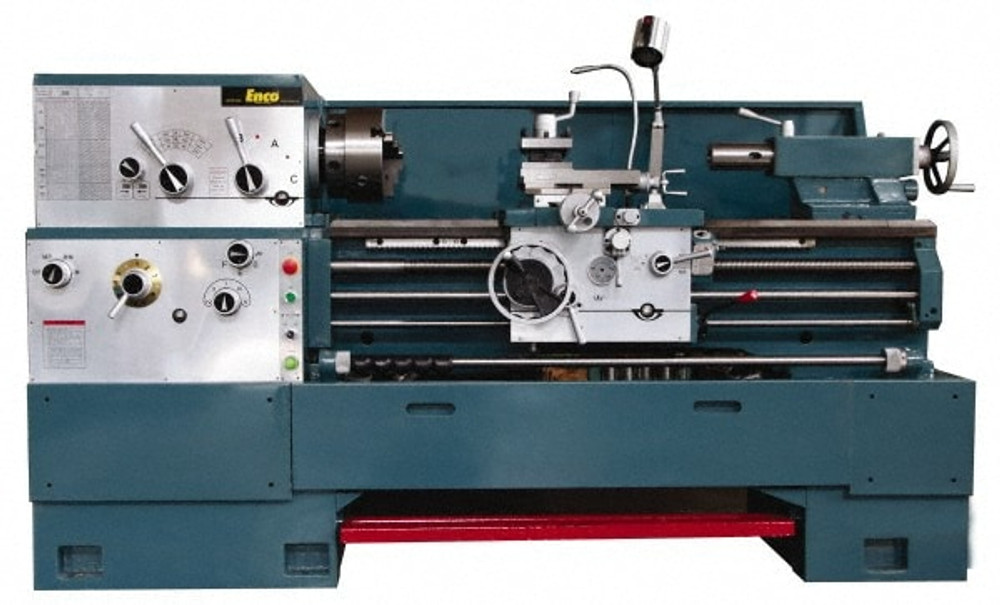 Enco 2080ZX 20" x 80" Engine Lathe: Geared Head, 230/460 V