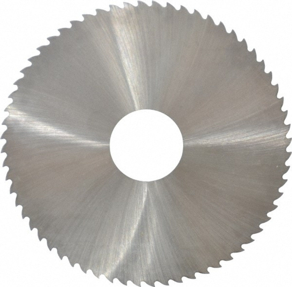 Controx 12601010630001 Slitting & Slotting Saw: 4" Dia, 0.025" Thick, 1" Arbor Hole, 64 Teeth, Cobalt