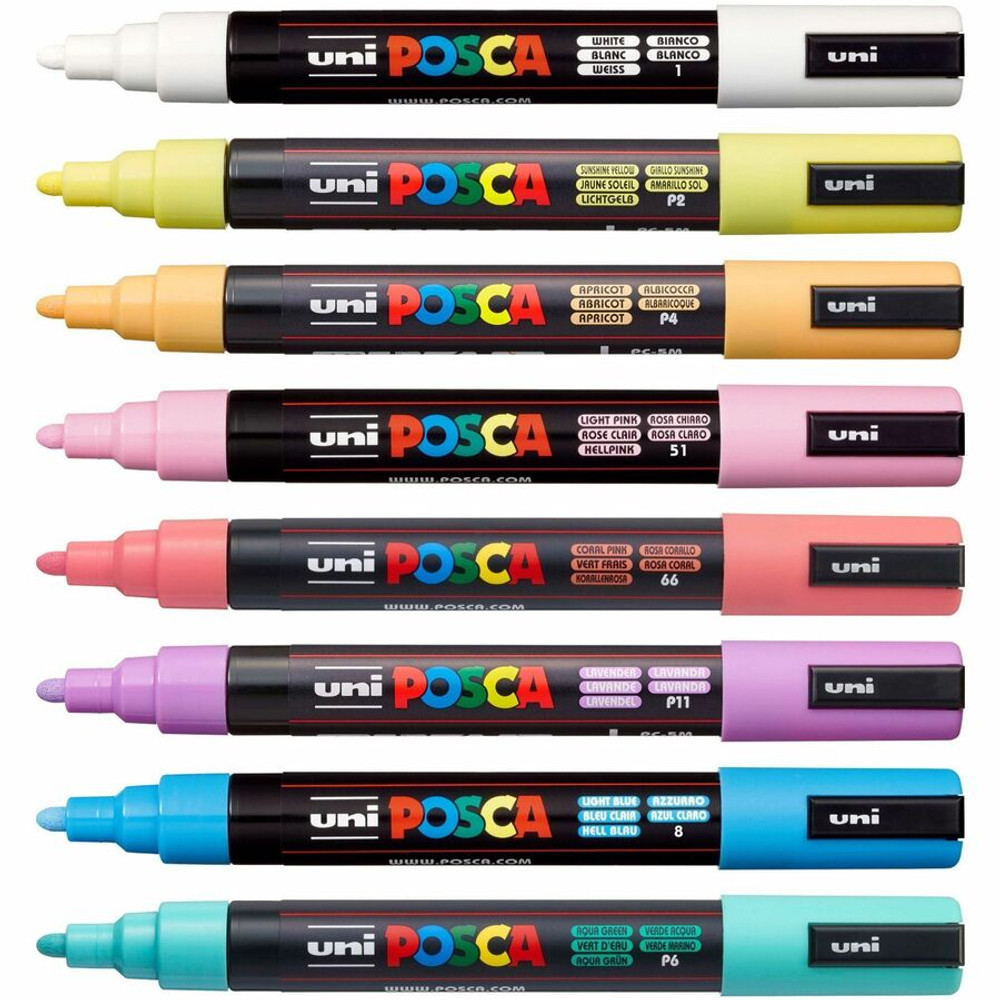 uni-ball Corporation uniball? PC5M8C uni&reg; Posca PC-5M Paint Markers