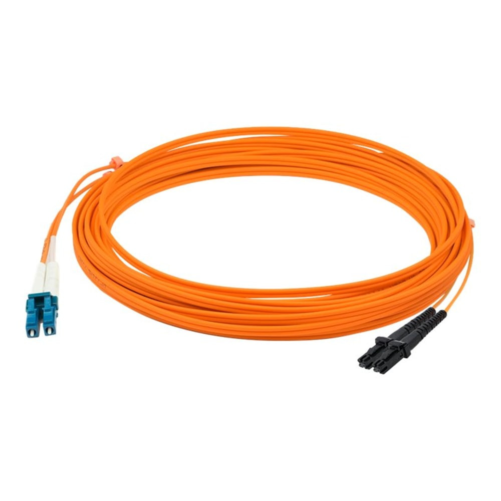 ADD-ON COMPUTER PERIPHERALS, INC. AddOn ADD-LC-MT-2M6MMF  2m LC to MT-RJ OM1 Orange Patch Cable - Patch cable - MT-RJ/UPC multi-mode (M) to LC/UPC multi-mode (M) - 2 m - fiber optic - 62.5 / 125 micron - OM1 - halogen-free - orange
