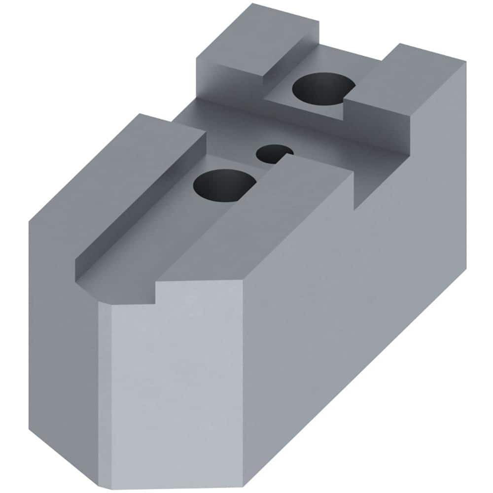 Abbott Workholding Products Soft Lathe Chuck Jaw: Serrated 6A1