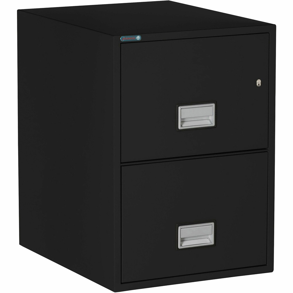 Phoenix Safe International, LLC Phoenix LGL2W25B Phoenix World Class Vertical File - 2-Drawer