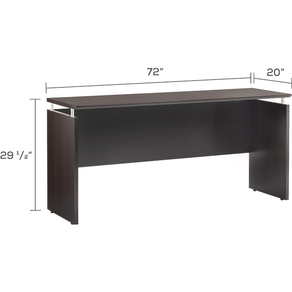 Safco Products Safco MNCNZ72LDC Safco Medina Mocha Laminate Office Unit