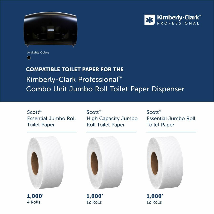 Kimberly-Clark Corporation Kimberly-Clark Professional 09551 Kimberly-Clark Professional Jumbo Roll Toilet Paper Dispenser