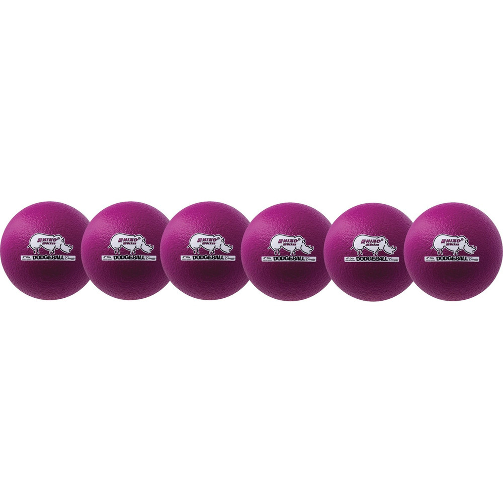 Champion Sports RXD6NVSET Champion Sports Rhino Skin Low Bounce Dodgeball Set