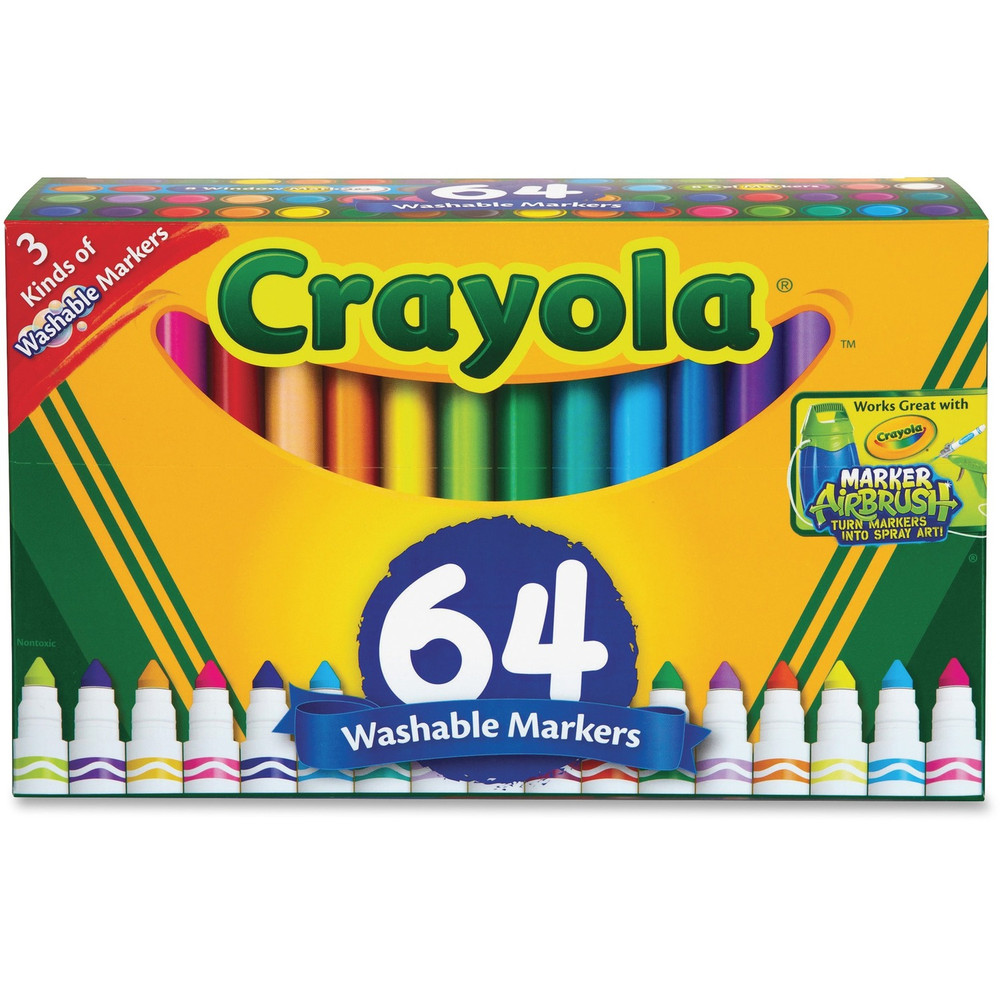 Crayola, LLC Crayola 588180 Crayola Washable Markers