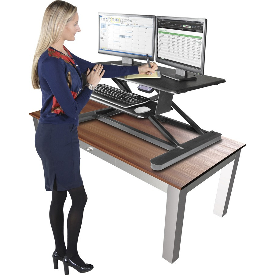 Kantek, Inc Kantek STS965 Kantek Electric Sit to Stand Workstation