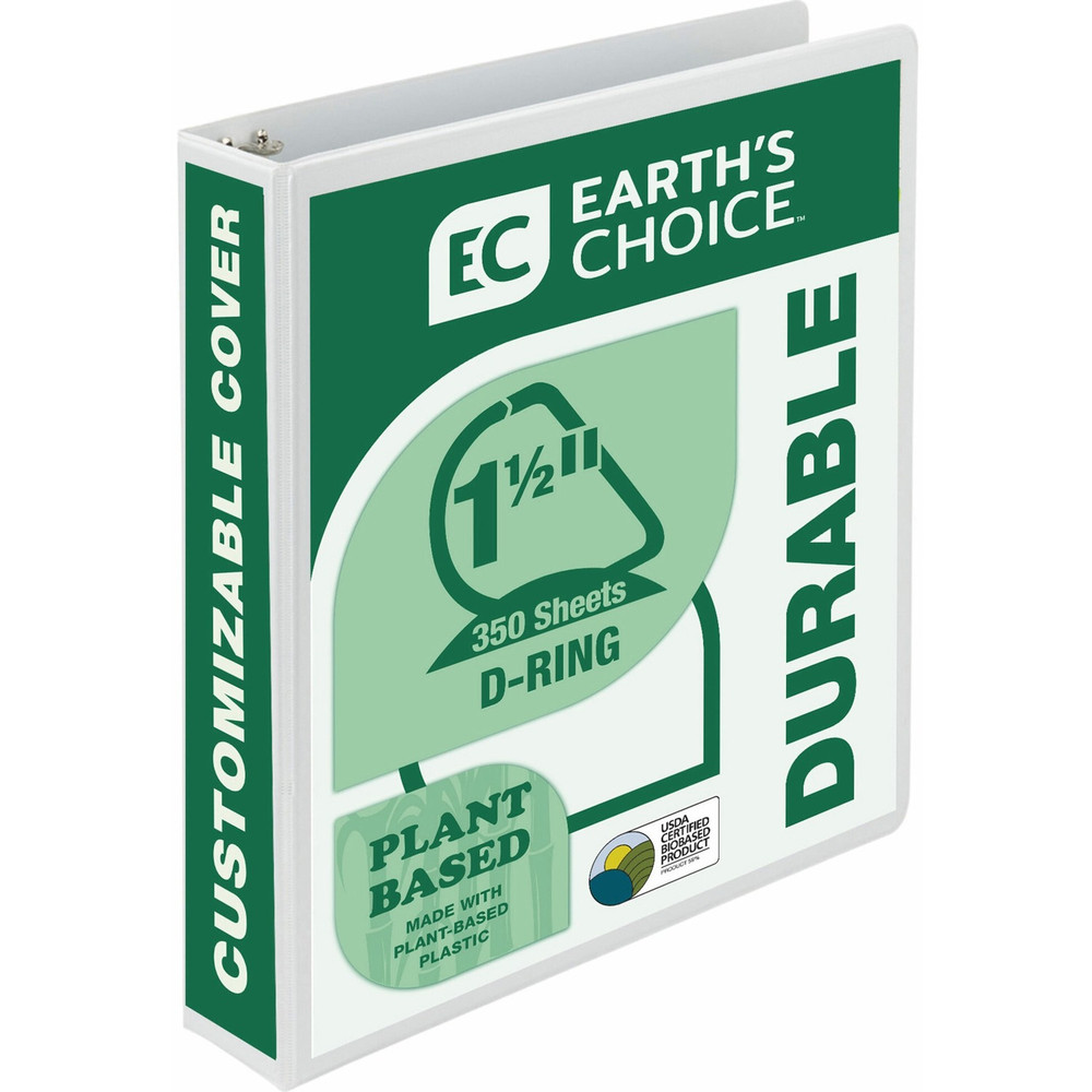 Samsill Corporation Samsill 16957 Samsill Earth's Choice Plant-based Durable View Binder