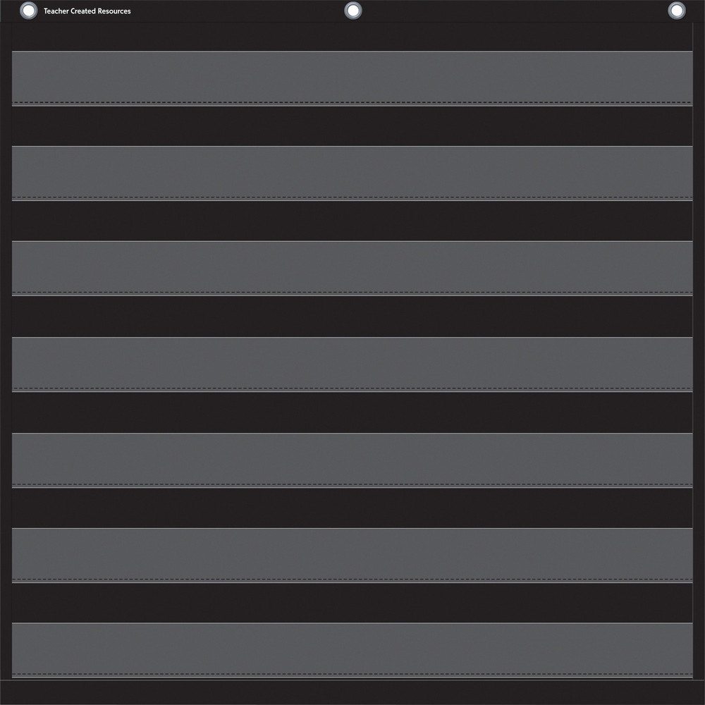 Teacher Created Resources 20740 Teacher Created Resources Black 7 Pocket Chart Teacher Created Resources 20740 Teacher Created Resources Black 7 Pocket Chart