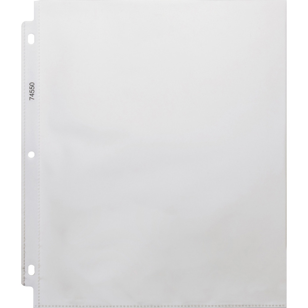 Business Source 74550 Business Source Top-Loading Poly Sheet Protectors