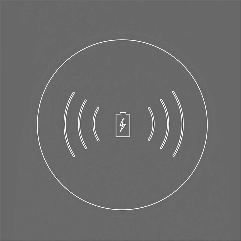 Lorell 99530 Lorell Electric Desk Riser with Wireless Device Charging