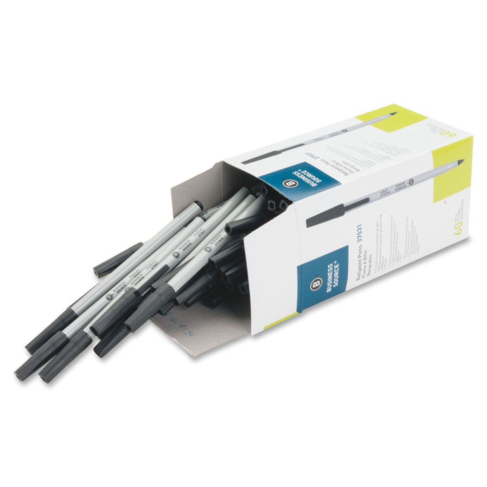 Business Source 37531 Business Source Bulk Pack Ballpoint Stick Pens