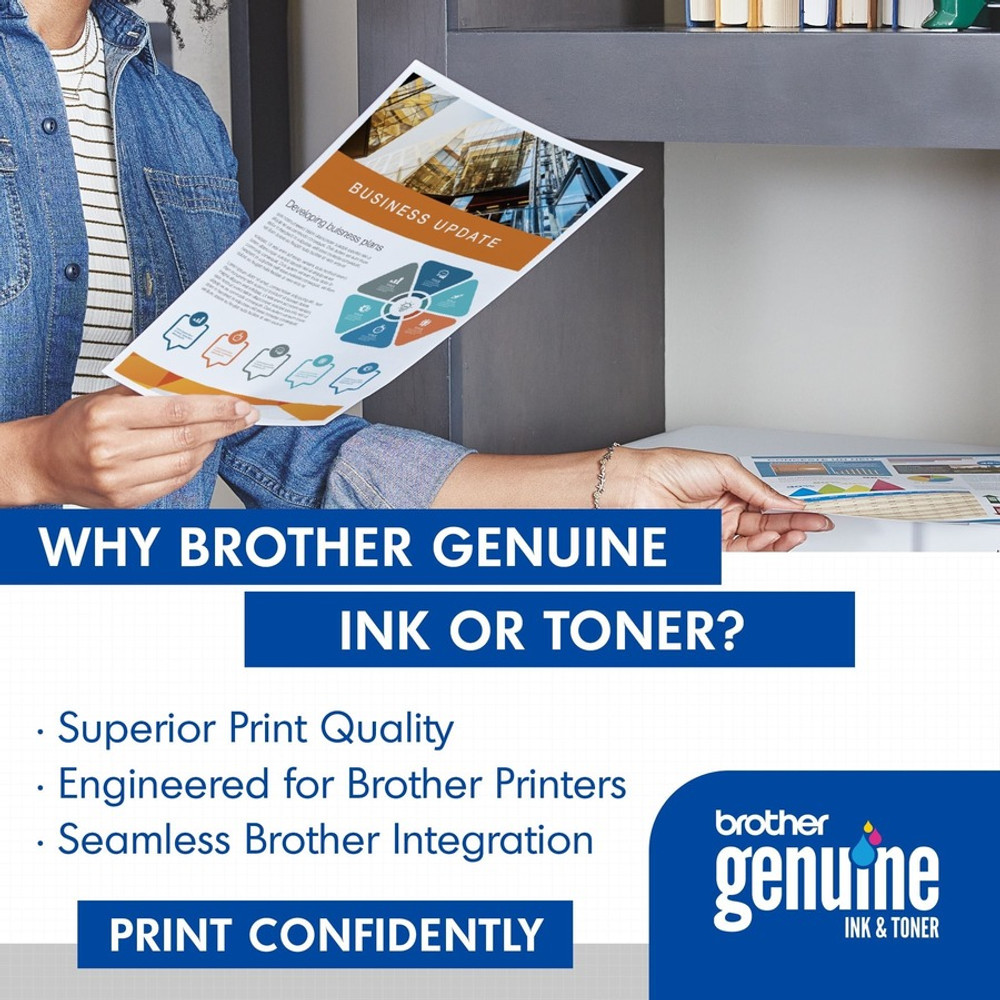 Brother Industries, Ltd Brother TN227Y Brother Genuine TN-227Y High Yield Yellow Toner Cartridge