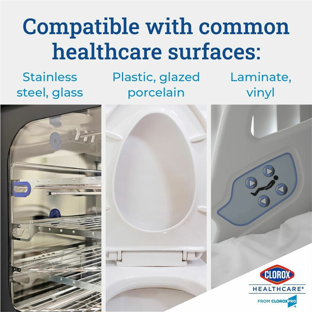 The Clorox Company Clorox Healthcare 30577PL Clorox Healthcare Bleach Germicidal Wipes