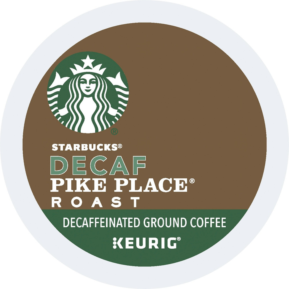 Starbucks Corporation Starbucks 12434952 Starbucks K-Cup Decaf Pike Place Roast Coffee