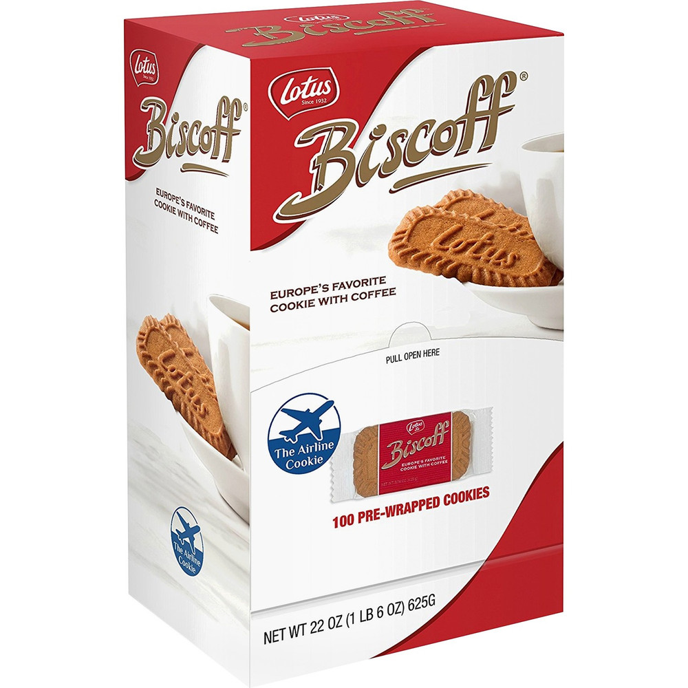 Lotus Bakeries Biscoff 456268 Biscoff Individual Cookies Dispenser