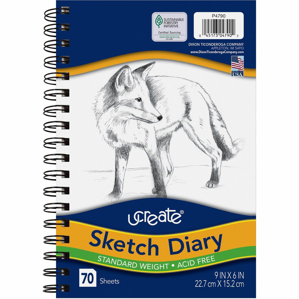 Dixon Ticonderoga Company Dixon 4790 UCreate Art1st Sketch Diary