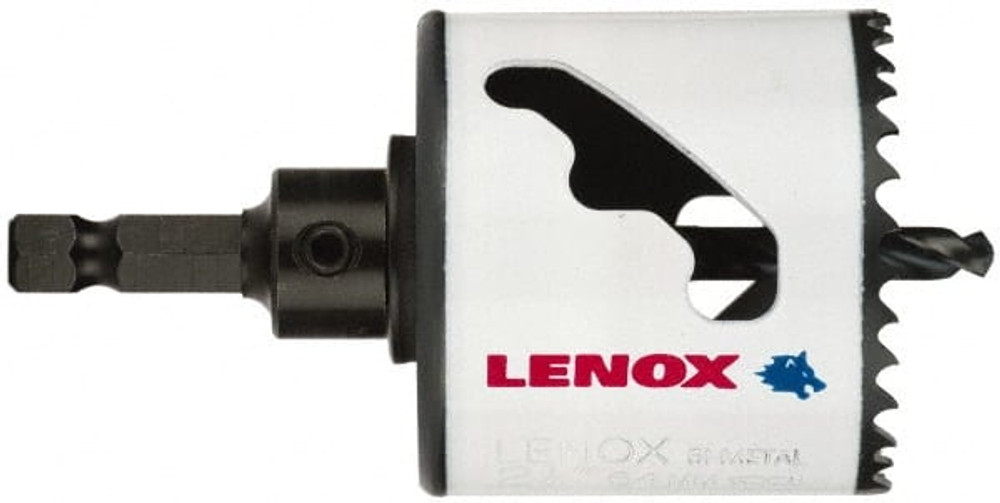 Lenox 1772955 Hole Saw: 2-9/16" Saw Dia, 1-1/2" Cut Depth