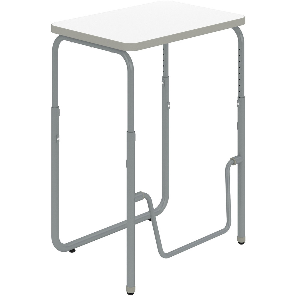 Safco Products Safco 1223DE Safco AlphaBetter 2.0 Height - Adjustable Student Desk with Pendulum Bar 29"-43"