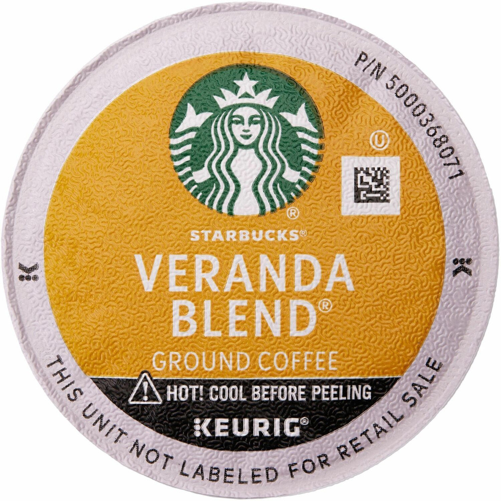 Starbucks Corporation Starbucks 12434950 Starbucks&reg; K-Cup Veranda Blend Coffee