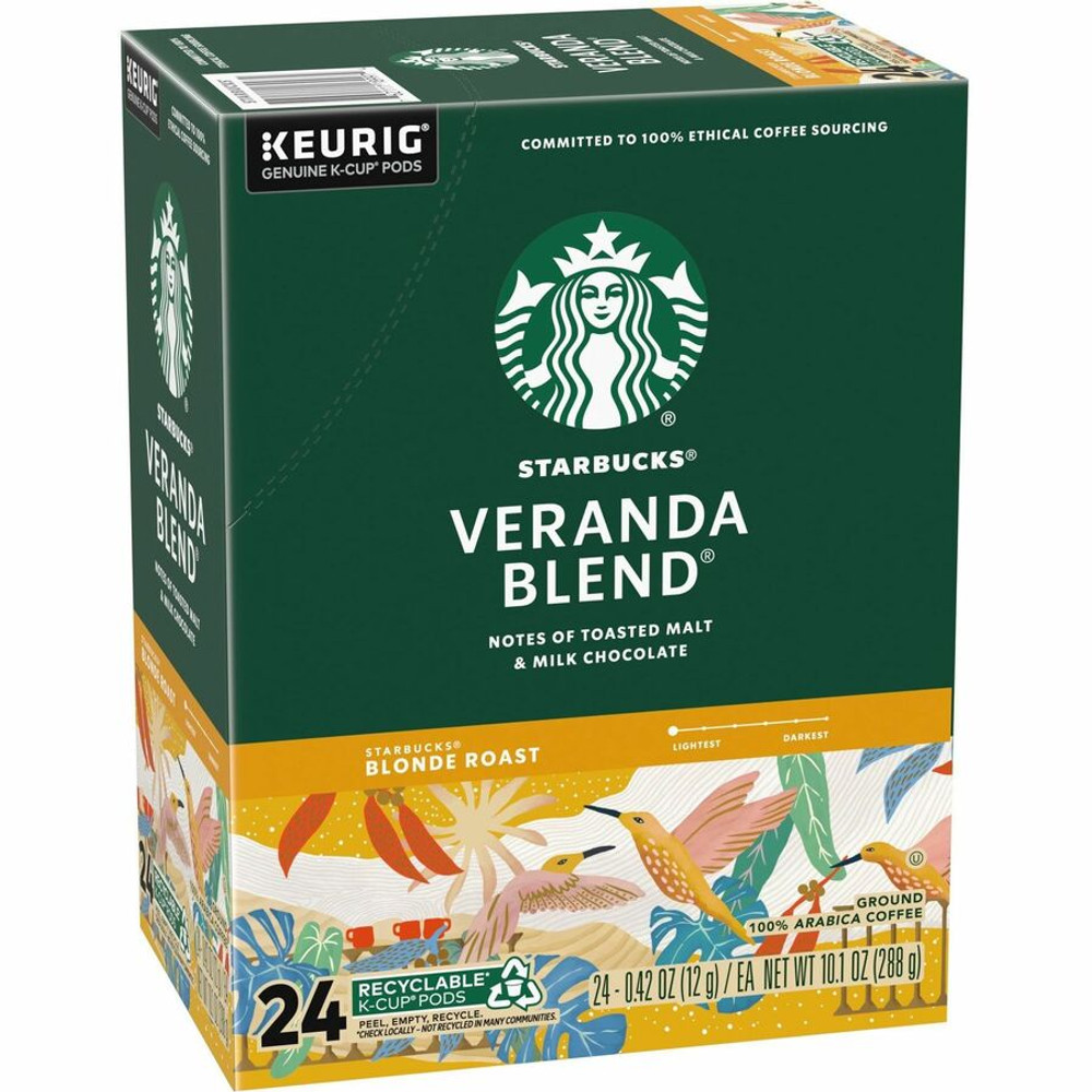 Starbucks Corporation Starbucks 12434950 Starbucks&reg; K-Cup Veranda Blend Coffee