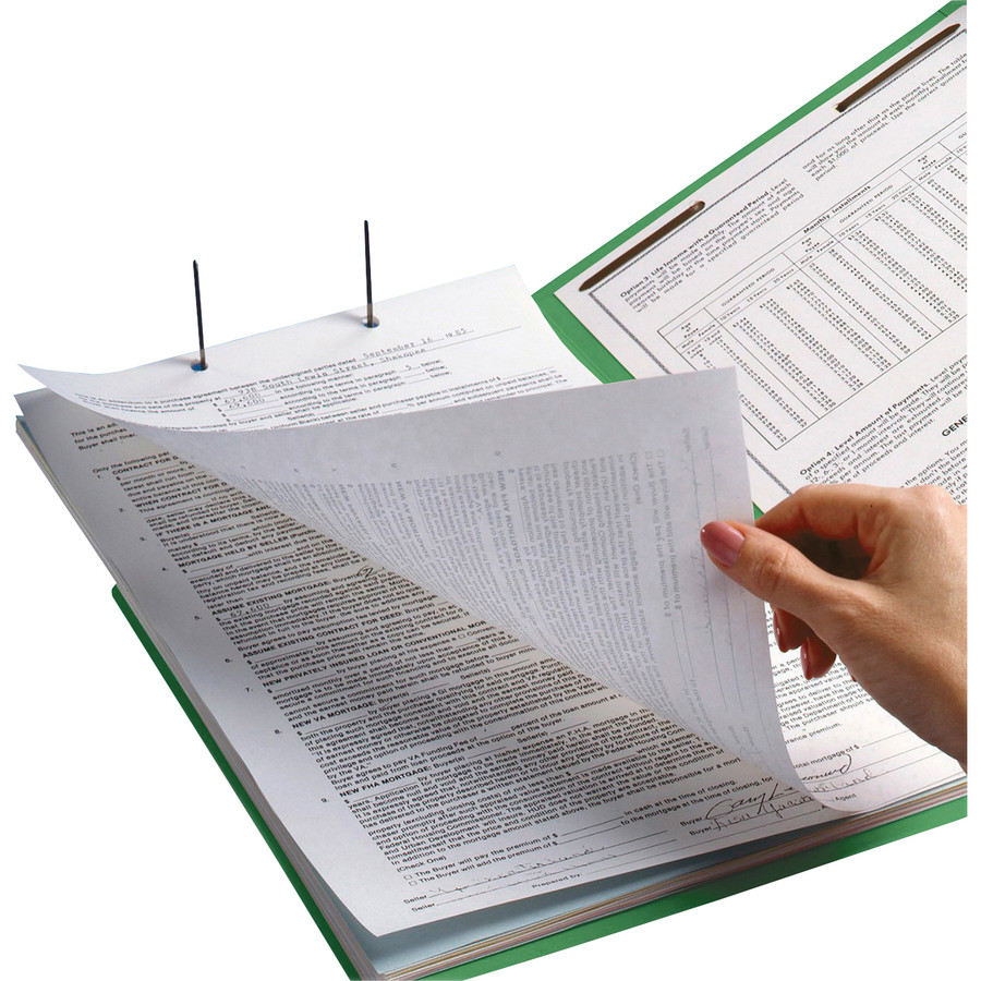 Smead Manufacturing Company Smead 12140 Smead Colored 1/3 Tab Cut Letter Recycled Fastener Folder