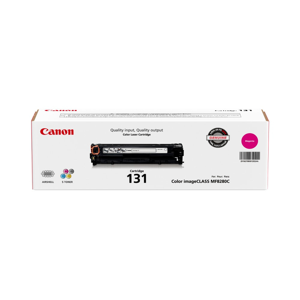 CANON USA, INC. Canon 6270B001AA  131 Magenta Toner Cartridge, 6270B001