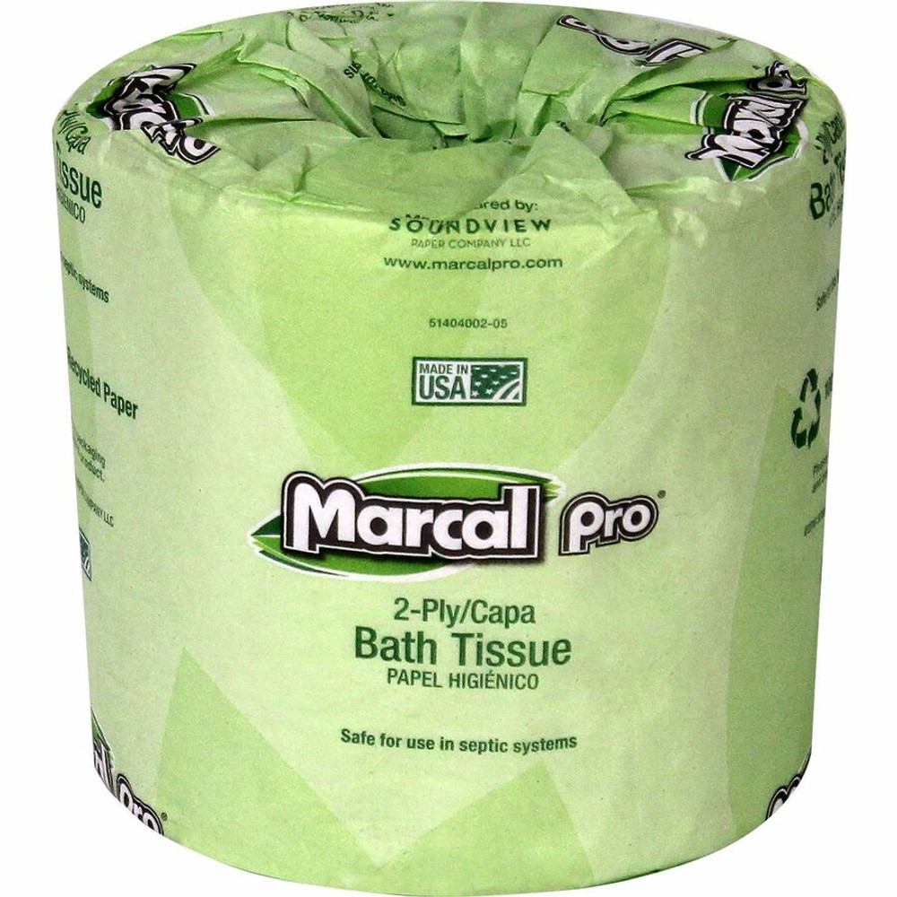 Marcal Manufacturing, LLC Marcal Pro 3001 Marcal Pro 100% Recycled Bathroom Tissue