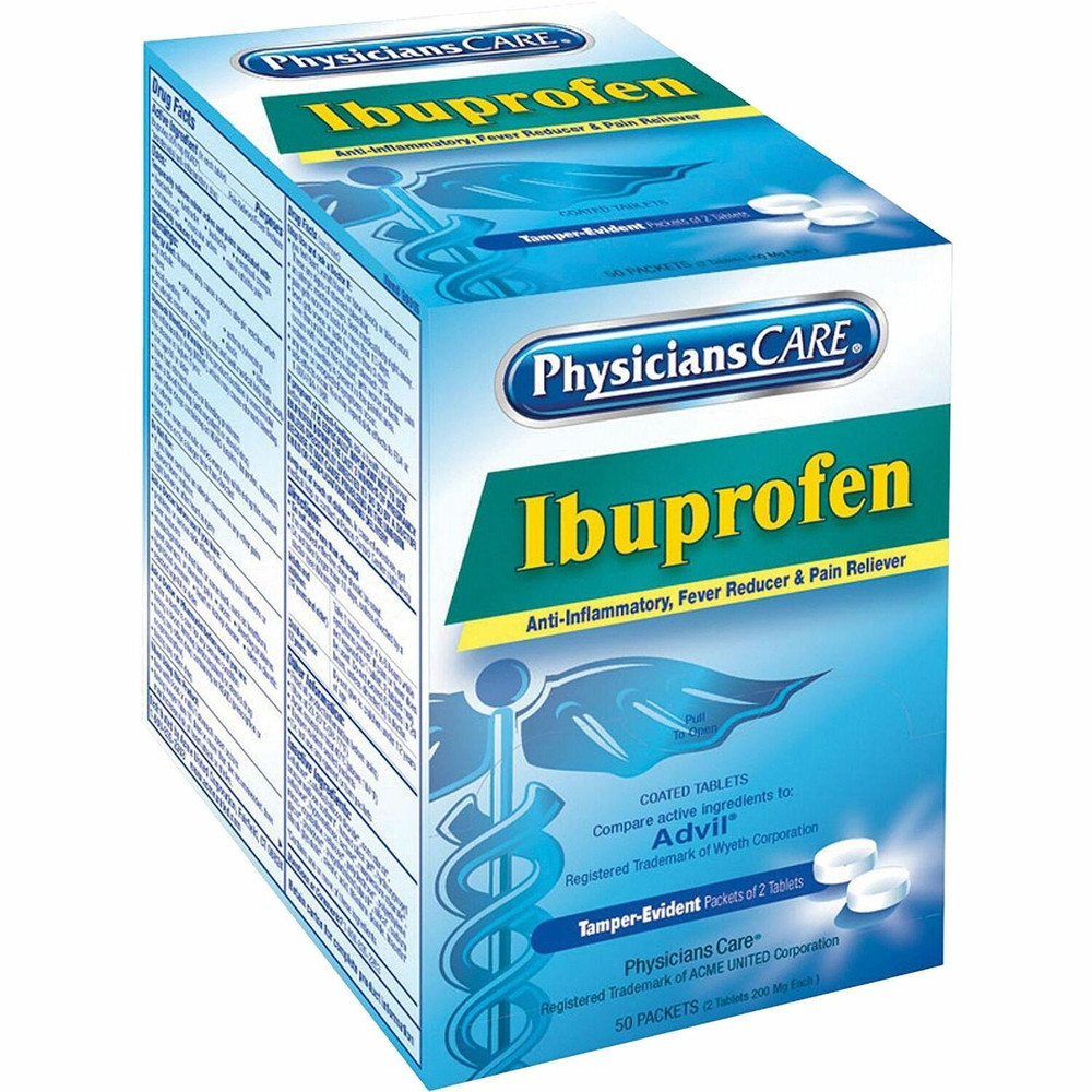 Acme United Corporation PhysiciansCare 90015 PhysiciansCare Ibuprofen Tablets