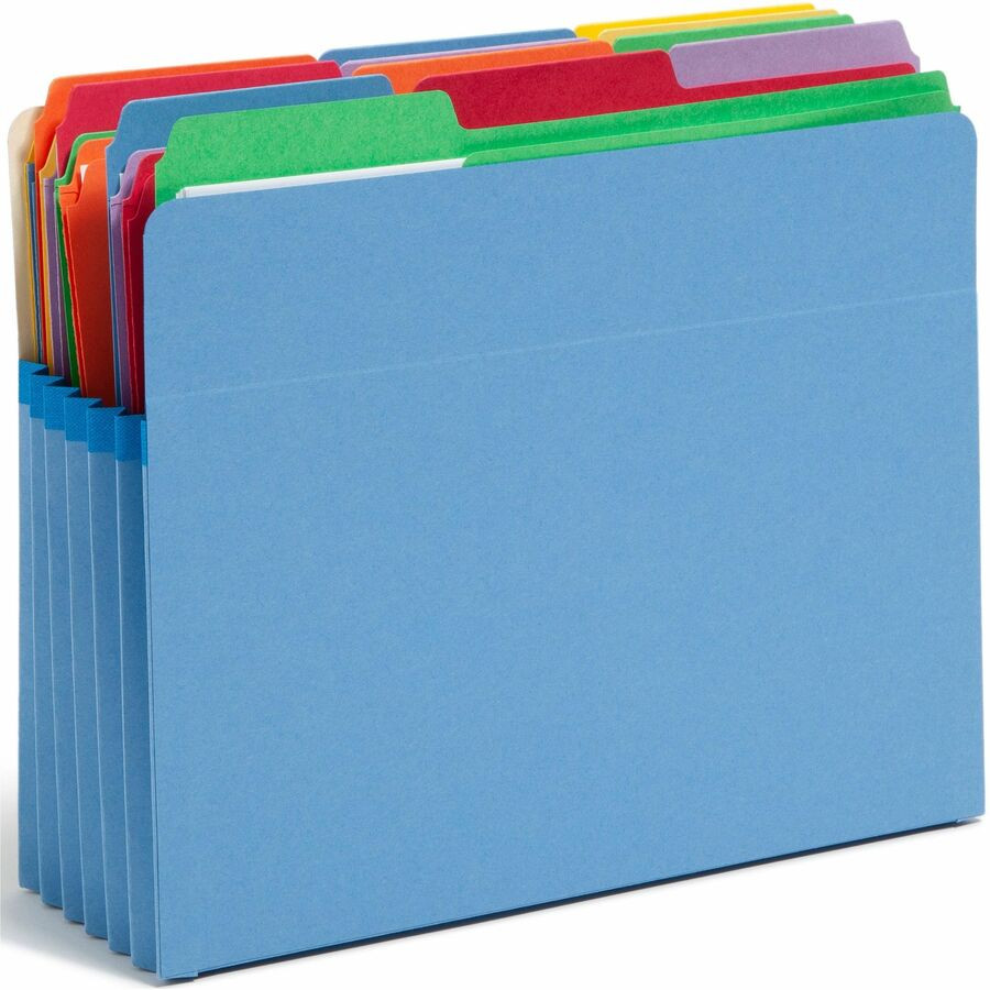 Smead Manufacturing Company Smead 73235 Smead Straight Tab Cut Letter Recycled File Pocket