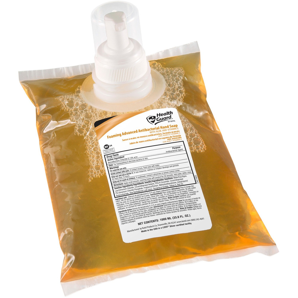 Kutol Products Company Health Guard 21341 Health Guard Foam Antibacterial Soap