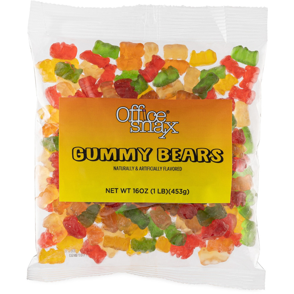 Office Snax 00669 Office Snax Gummy Bears Candy