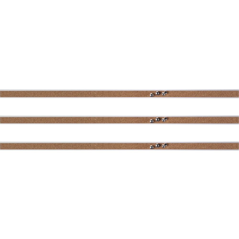 Lorell 49532BD Lorell Cork Strip Bulletin Bars