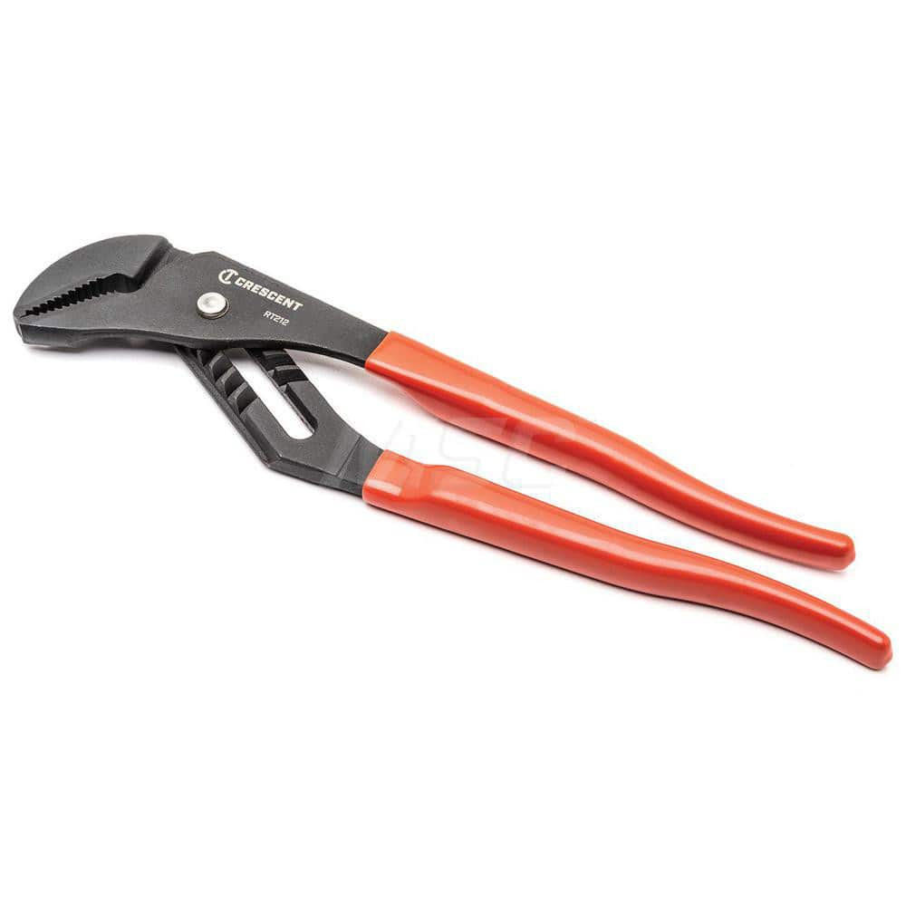 Crescent RT212CVN-05 Tongue & Groove Plier: 12" OAL, 2.25" Clamping Capacity