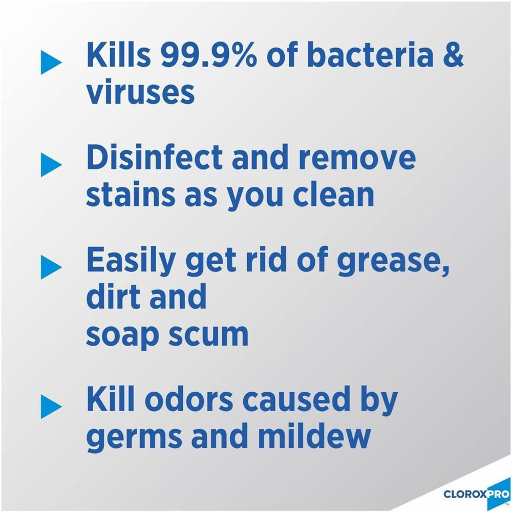 The Clorox Company Clorox 35417PL CloroxPro&trade; Clean-Up Disinfectant Cleaner with Bleach
