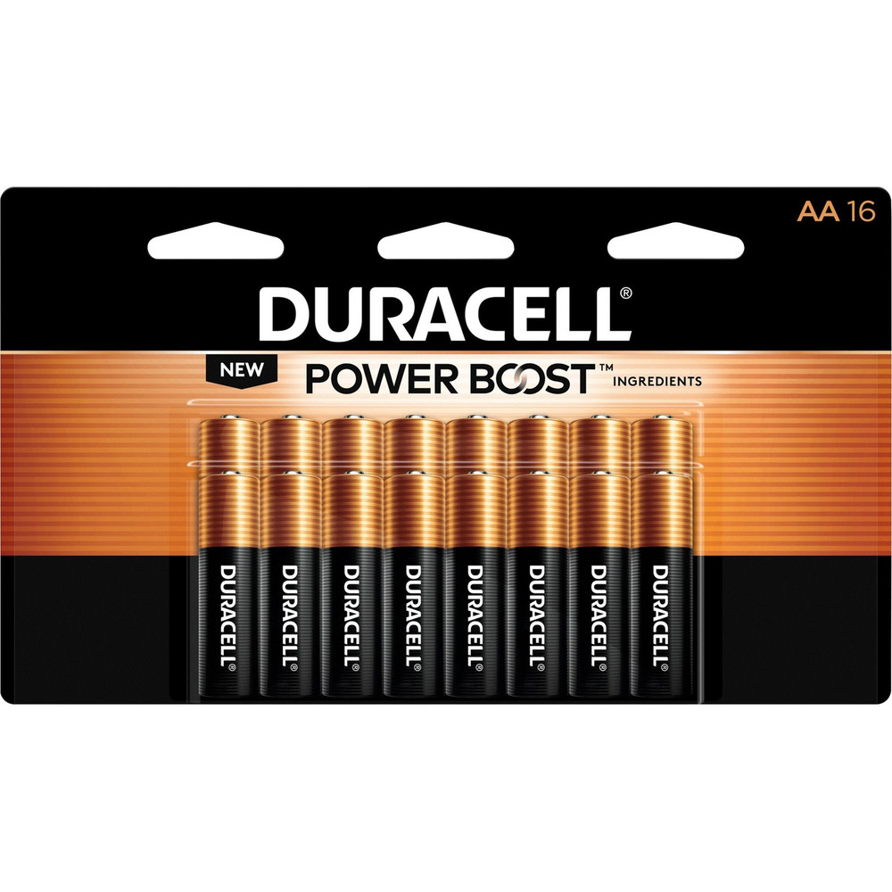 Duracell Inc. Duracell MN1500B16ZCT Duracell Coppertop Alkaline AA Battery 16-Packs