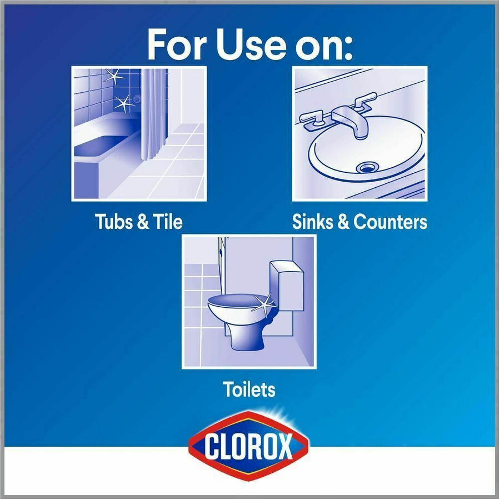The Clorox Company Clorox 30614 Clorox Disinfecting Bathroom Foamer with Bleach