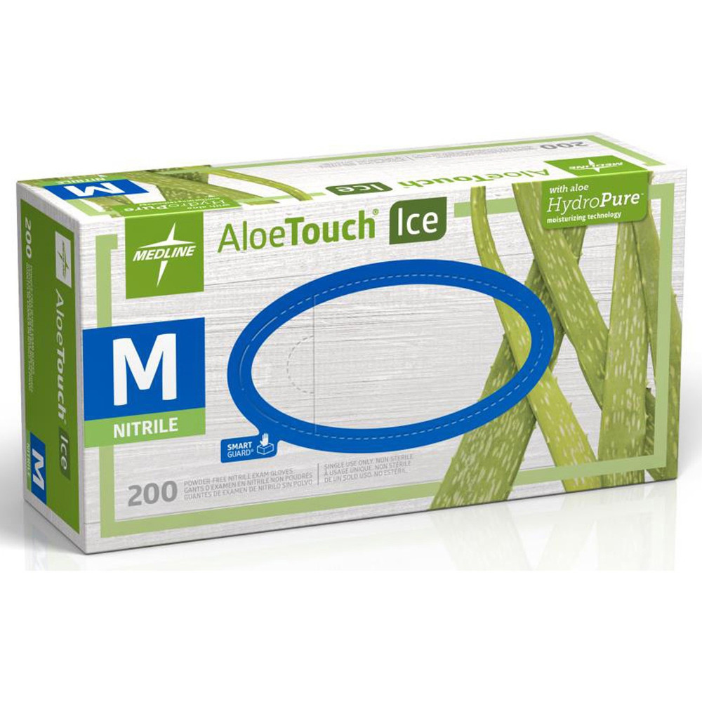Medline Industries, Inc Medline MDS195285 Medline Aloetouch Ice Nitrile Gloves