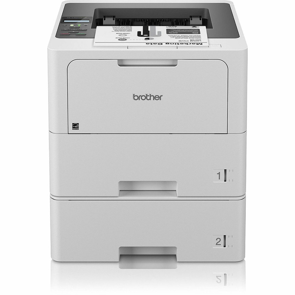 Brother Industries, Ltd Brother HLL6210DWT Brother HL-L6210DWT Business Monochrome Laser Printer with Dual Paper Trays, Wireless Networking, and Duplex Printing